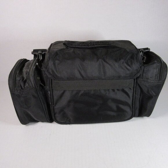 Kodak Black Padded Camera Bag Shoulder Strap Exterior Pockets - Picture 3 of 6